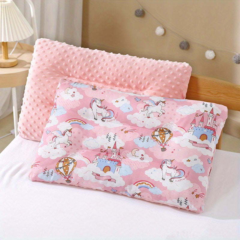 Children's Pillow, Comforted With Bean Down, Reversible Pillow Easter Gift