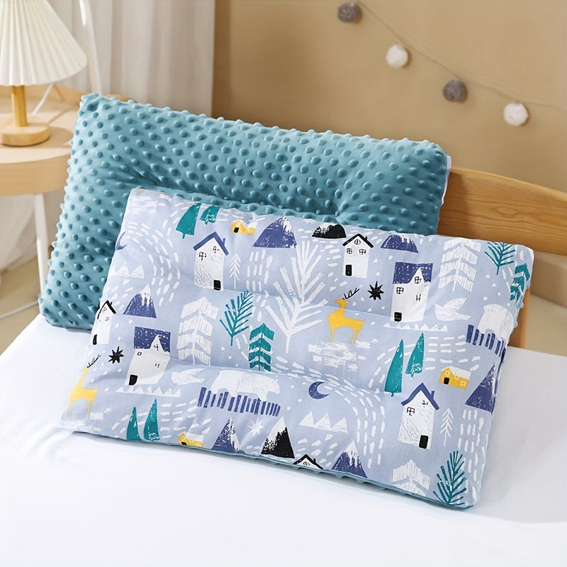 Children's Pillow, Comforted With Bean Down, Reversible Pillow Easter Gift