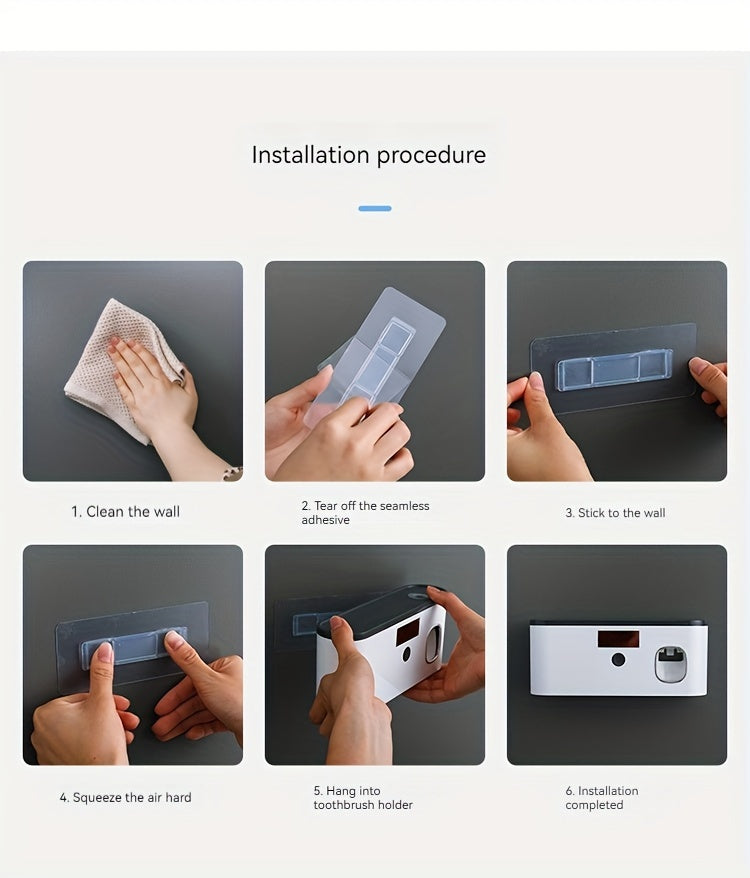USB wireless charging Ultraviolet toothbrush sterilizer punch-free sterilization toothbrush holder toothbrush sterilizer rack