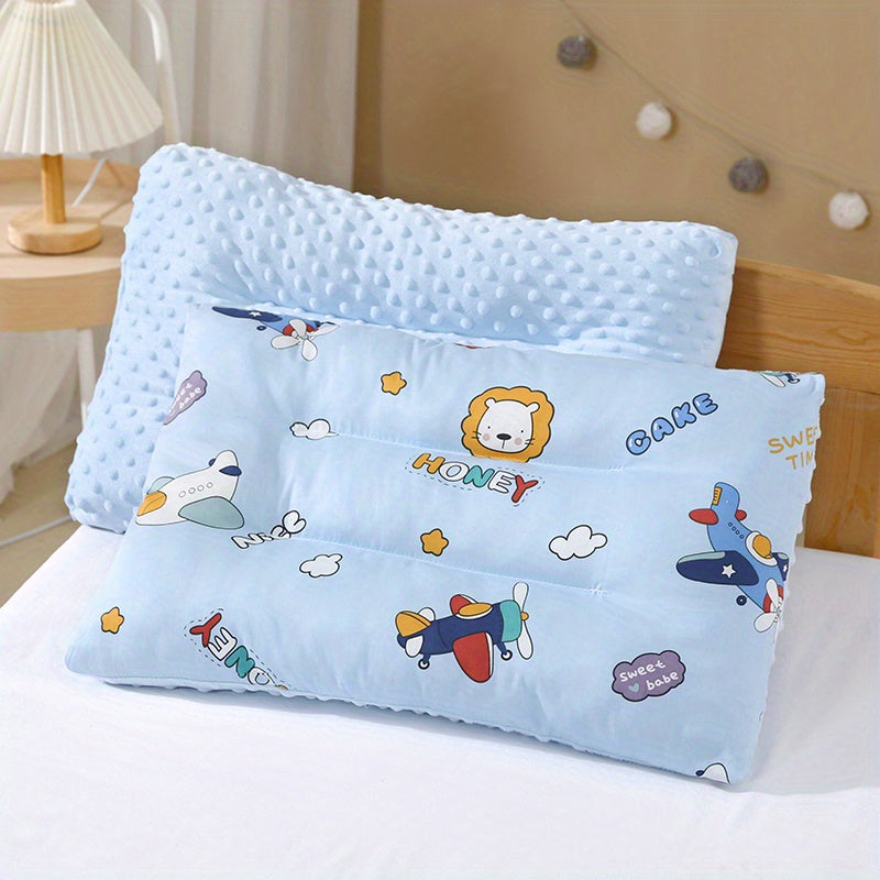 Children's Pillow, Comforted With Bean Down, Reversible Pillow Easter Gift