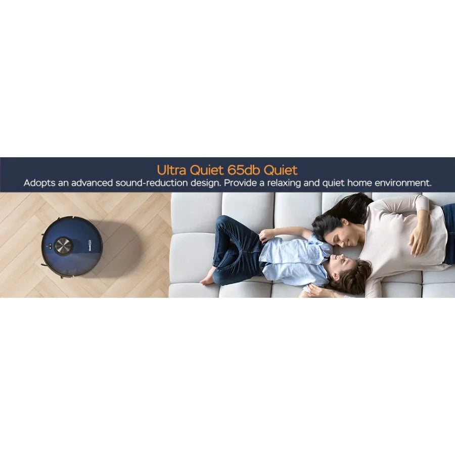 L7 Robot Vacuum Cleaner and Mop LDS Navigation WiFi Connected APP Selective Room Cleaning MAX 2700 PA Suction