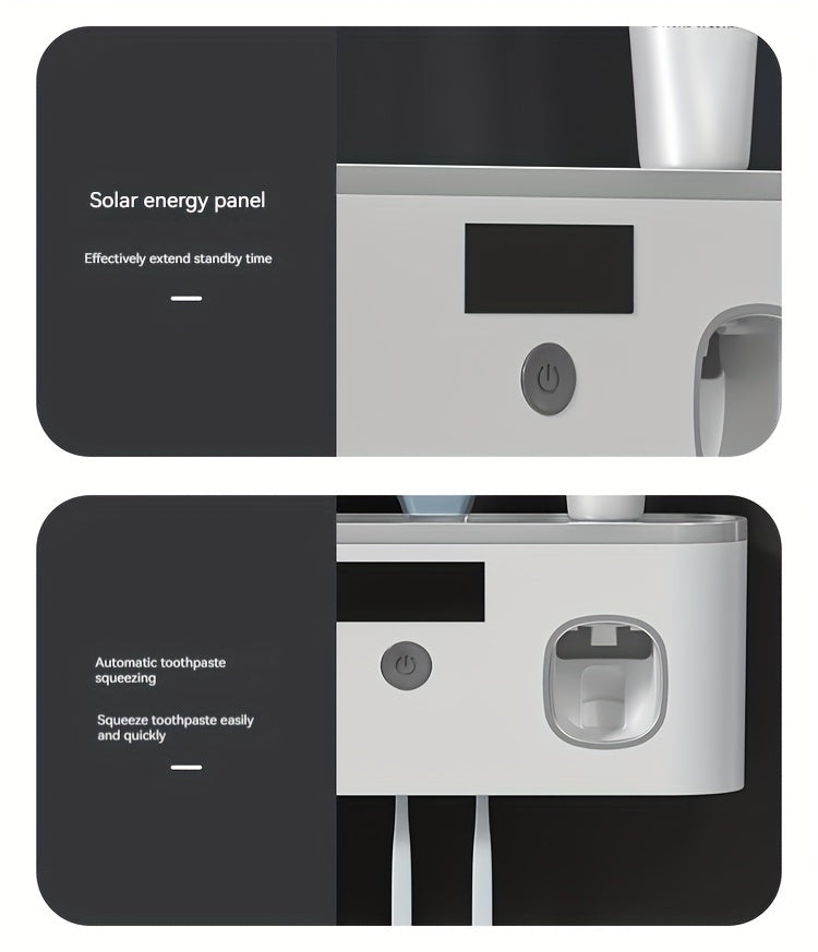 USB wireless charging Ultraviolet toothbrush sterilizer punch-free sterilization toothbrush holder toothbrush sterilizer rack