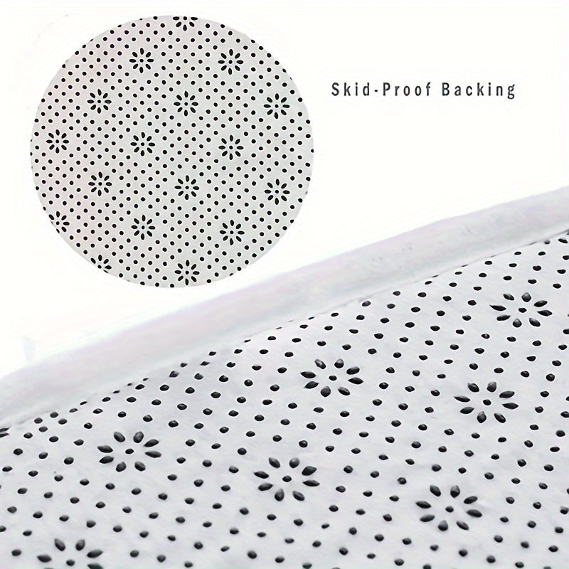 1pc Soft Thickened Kitchen Floor Mat, Non-slip Oil-proof Floor Mat, Waterproof Runner Rug, Dirt-resistant Floor Carpet, Machine Washable, Entrance Doormat, Kitchen Living Room Laundry Bathroom Water-absorbing Floor Mat, Room