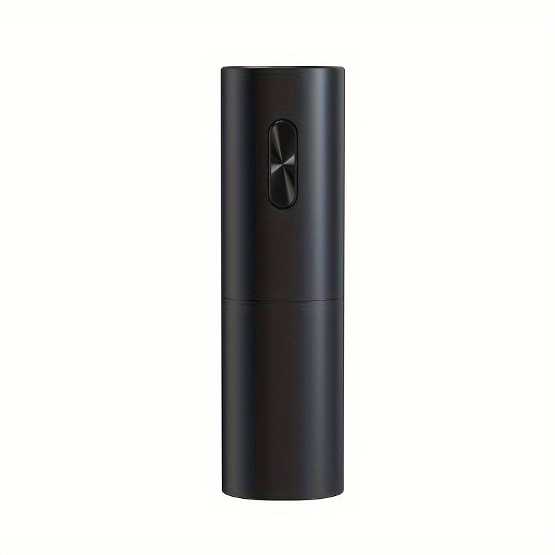 1pc Cheer Moda Electric Wine Opener - Sleek Black Automatic Corkscrew with Spiral Drill, Vacuum Preservation Pump & Pourer - 2.1"x7.5" - Battery Operated (AAA) - Ideal for Home Bar Enthusiasts, Cheer Moda