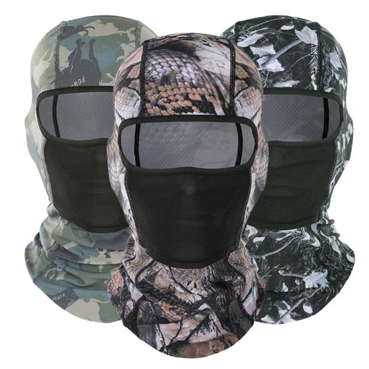Balaclava Cooling Full Face Mask Breathable Neck Tube Hunting CS Cover Sun Protection Shield Outdoor Motorcycle Hood